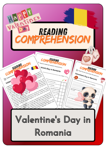 Reading Comprehension - Valentine's Day in Romania + Solutions