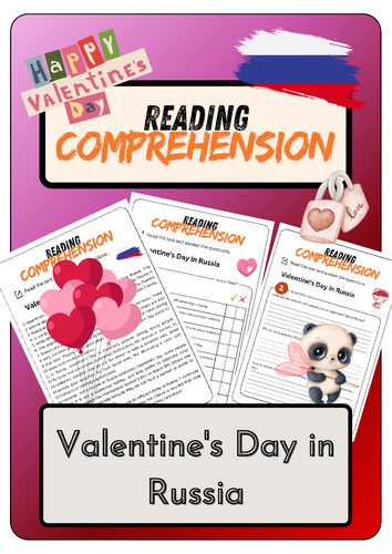 Reading Comprehension - Valentine's Day in Russia + Solutions