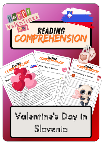 Reading Comprehension - Valentine's Day in Slovenia + Solutions