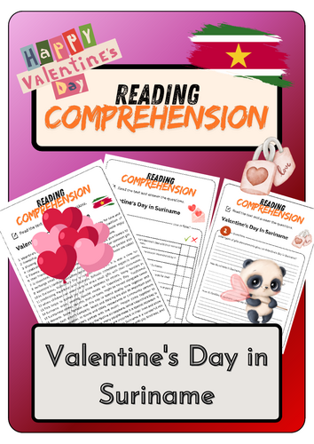 Reading Comprehension - Valentine's Day in Suriname + Solutions