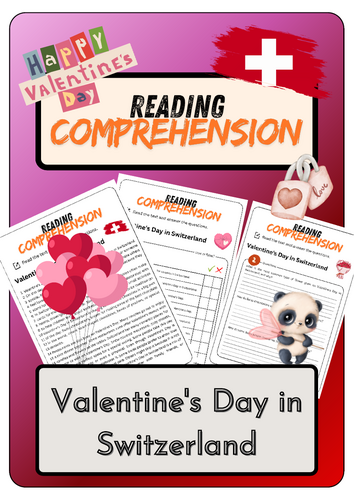 Reading Comprehension - Valentine's Day in Switzerland + Solutions