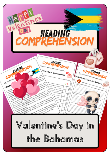 Reading Comprehension - Valentine's Day in the Bahamas+ Solutions