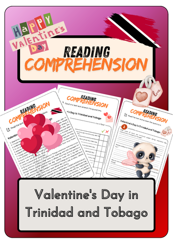 Reading Comprehension - Valentine's Day in Trinidad and Tobago + Solutions