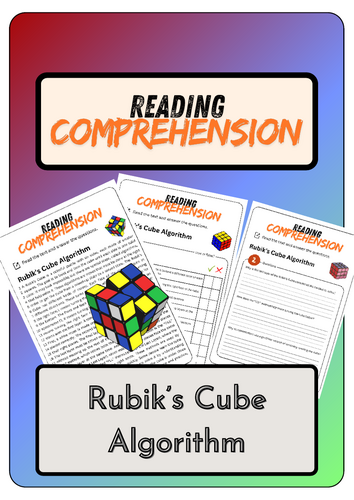 Reading Comprehension - Rubik’s Cube Algorithm + Solutions