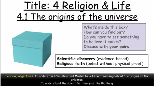 GCSE AQA Theme A: 4.1 The Origins of the Universe