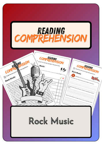 Reading Comprehension - Rock Music + Solutions