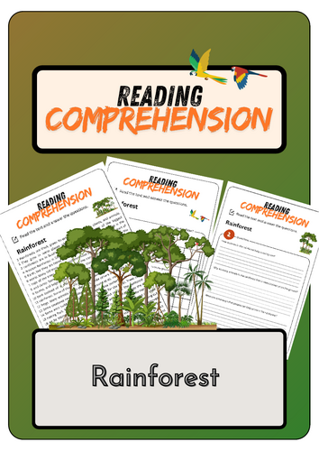 Reading Comprehension - Rainforest + Solutions