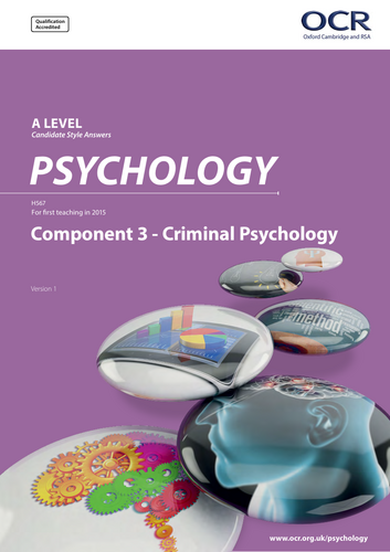 OCR A-Level Criminal psychology- collection and processing of forensic evidence