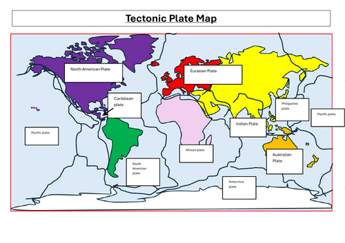 Tectonic Plate Map