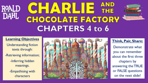 Charlie and the Chocolate Factory - Chapters 4-6 - Triple Lesson!