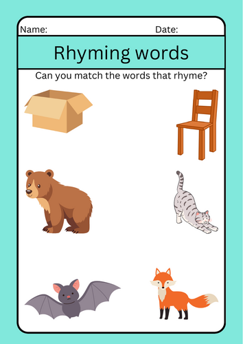rhyming words