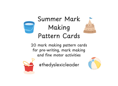 Summer Mark Making Pattern Cards
