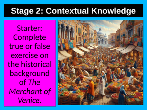 The Merchant of Venice Context