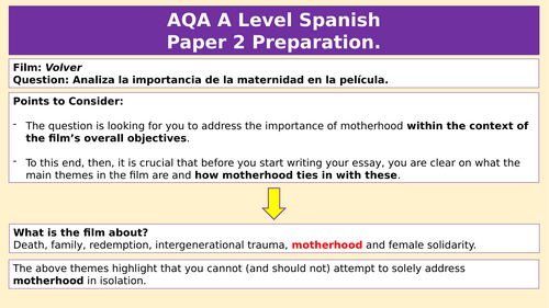 Volver: Motherhood in the Film