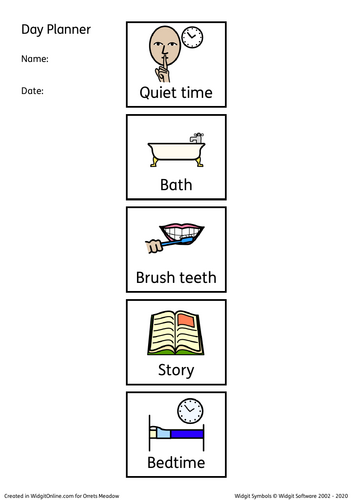 evening wind down routine