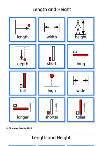 Length and height