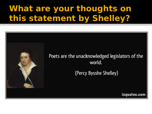 Exploring Shelley's 'Ode to the West Wind' (Edexcel A Level Lit)