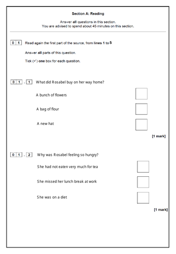 Lang P1 - Rosabel -  for 2026 exam series