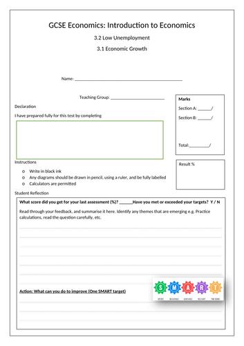OCR GCSE Economics - 3.2 Low Unemployment Test