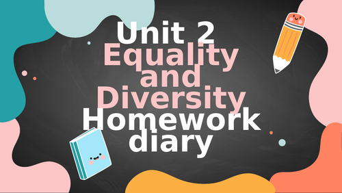 Homework for OCR Health and social care