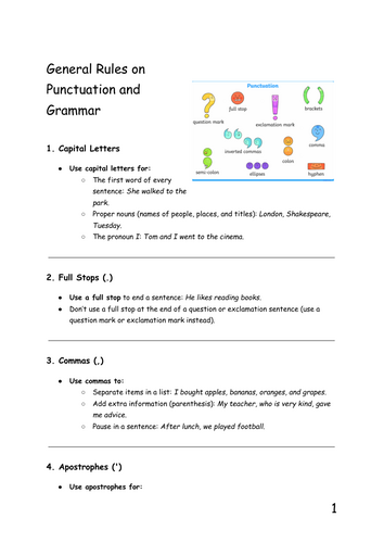 Revision Guide - Junior Cert English