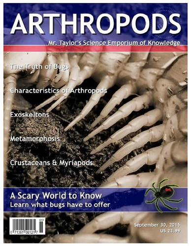 Arthropods: Entire Unit Note packet and PowerPoint Bundle