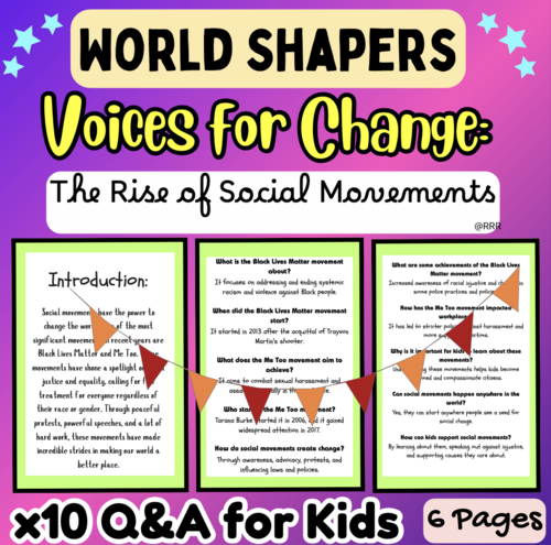 Voices for Change: The Rise of Social Movements (2000-2025: 25 Years of Change)