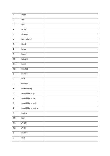 *FREEBIE* French Grammar test worksheet