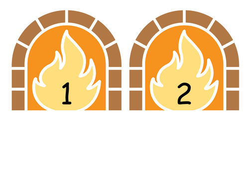 The little Red Hen - playdough activity