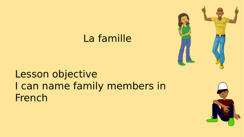 Family in French