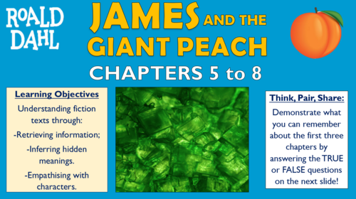 James and the Giant Peach - Chapters 5-8!