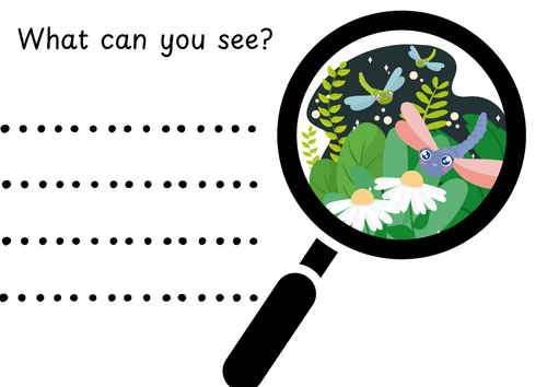 Mini beast writing prompts