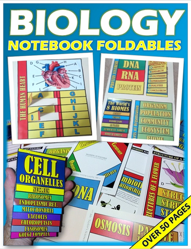 Biology 3D Foldables