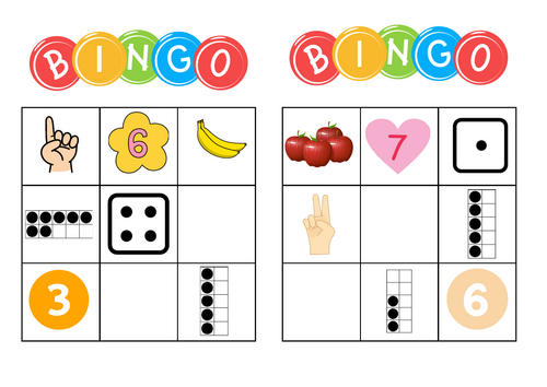 Number representation BINGO