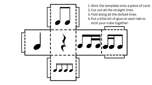 Music Rhythm Dice