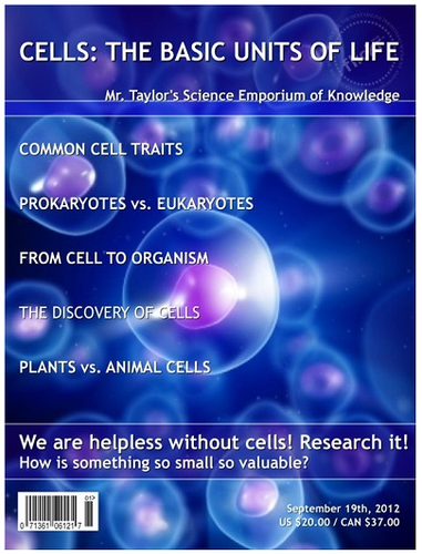 Plant and Animal Cells: An Interactive Engaging PowerPoint and Note Packet Bundle