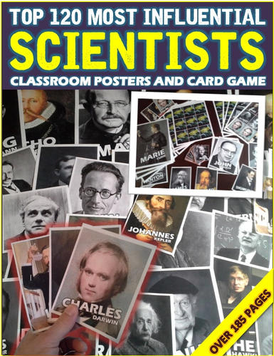 Scientists: Classroom Posters & Card Game
