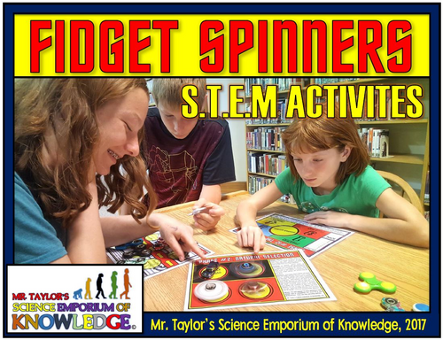 Fidget Spinners - STEM Activities and Games