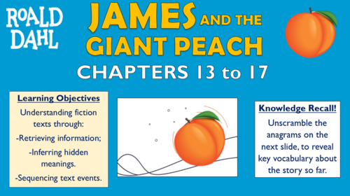 James and the Giant Peach - Chapters 13-17!