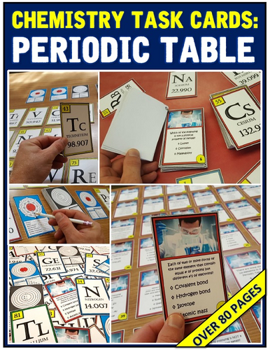 Chemistry Task Cards: Periodic Table