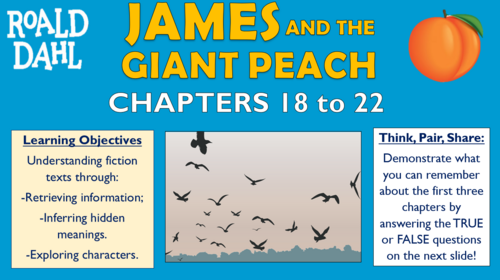 James and the Giant Peach - Chapters 18-22!