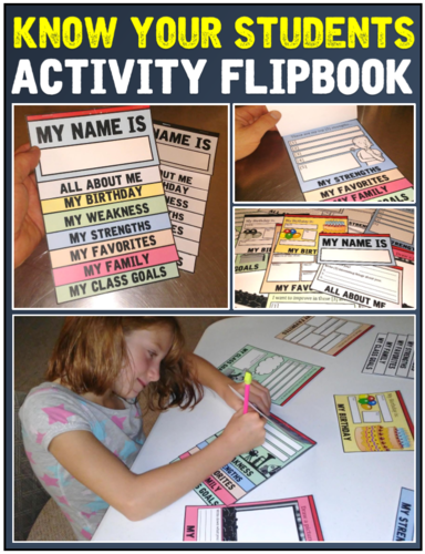 Get to know your students: Interactive Flipbook