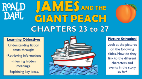 James and the Giant Peach - Chapters 23-27!