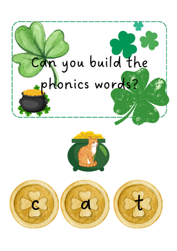 St Patrick's Day Phonics