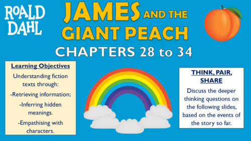 James and the Giant Peach - Chapters 28-34!