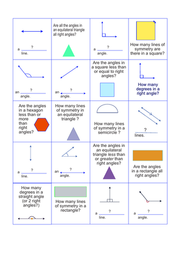 Lines and Angles-puzzle