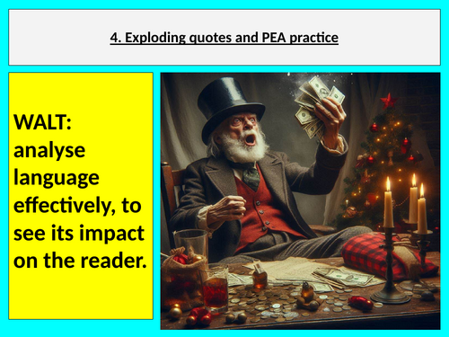 Exploding Quotes AQA Language Paper One