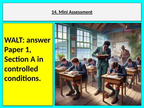 AQA Language Paper One Mini Assessment