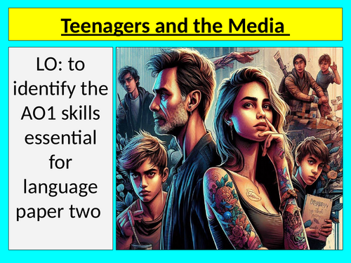 AQA Language Paper Two Teenagers Soical Media