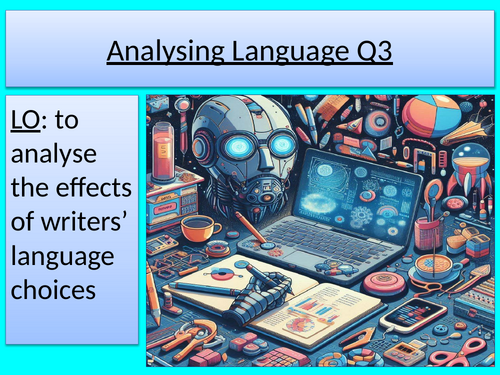 Analysing Language AQA Language Paper Two